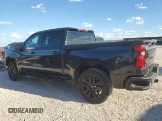 2022 Chevrolet Silverado 1500 Custom with VIN 1GCPABEK7NZ633597, listed as a Copart auction lot 77459134 with 31,487 mi miles and Salvage Title. Bid and sale history available at DreamBid. Image 2.