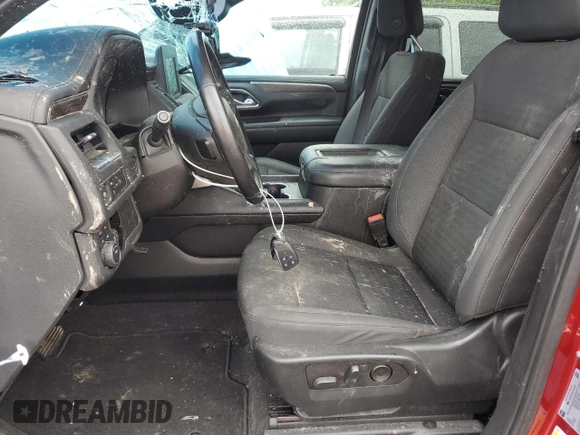 2023 Chevrolet Suburban LS with VIN 1GNSKBKD3PR122105, listed as a Copart auction lot 54889545 with 70,921 mi miles and Salvage title. Bid and sale history available at DreamBid. Image 7.