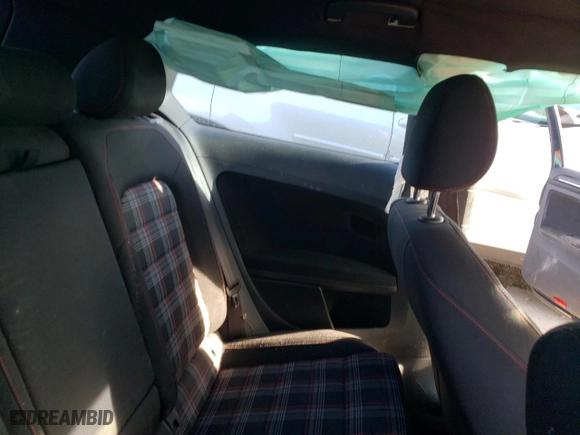 2016 Volkswagen Golf GTI S with VIN 3VWYT7AU6GM041483, listed as a Copart auction lot 40544784 with 0 mi miles and Salvage Title. Bid and sale history available at carsss.com. Image 10.