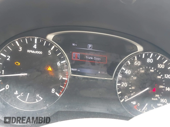 2016 Nissan Altima SR with VIN 1N4AL3AP7GC190466, listed as a IAAI auction lot 42126909 with 96,691 mi miles and . Bid and sale history available at DreamBid. Image 7.