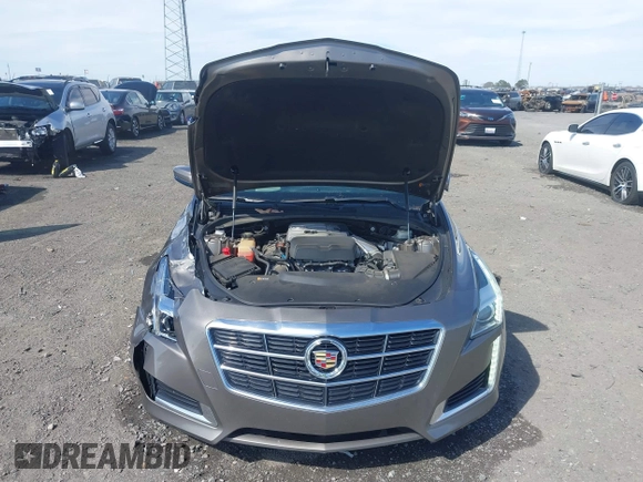 2014 Cadillac CTS Sedan RWD with VIN 1G6AP5SX1E0167520, listed as a IAAI auction lot 41829003 with 45,145 mi miles. Bid and sale history available at carsss.com. Image 10.