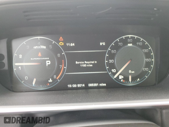 2016 Land Rover Range Rover Sport V8 Dynamic with VIN SALWR2EFXGA102041, listed as a Copart auction lot 49331335 with 95,391 mi miles and Salvage Title. Bid and sale history available at carsss.com. Image 9.