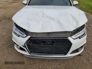 2019 Audi A4 Premium Plus with VIN WAUENAF42KA007534, listed as a Copart auction lot 62229882 with 52,432 mi miles. Bid and sale history available at carsss.com. Image 9.