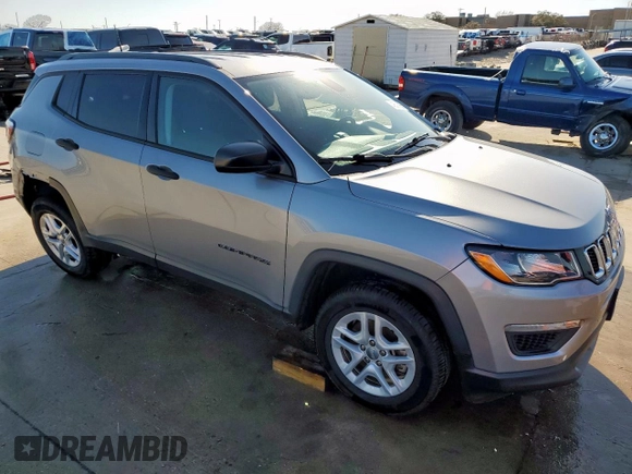 2017 Jeep Compass Sport с VIN 3C4NJDAB2HT666964, выставлен на аукционе Copart как лот 48505995 с пробегом 103 236 миль миль и Списание • Salvage title. История ставок и продаж доступна на DreamBid. Изображение 4.