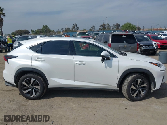 2020 Lexus NX 300 with VIN JTJGARBZ0L2176404, listed as a IAAI auction lot 42043807 with 96,783 mi miles and . Bid and sale history available at DreamBid. Image 13.