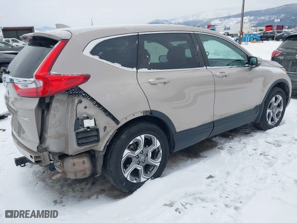 2019 Honda CR-V EX with VIN 5J6RW2H57KL019707, listed as a IAAI auction lot 41460741 with 32,579 mi miles. Bid and sale history available at carsss.com. Image 4.