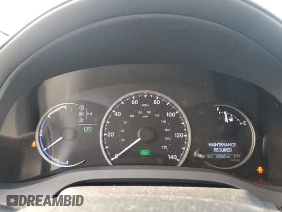 2017 Lexus CT with VIN JTHKD5BH6H2286190, listed as a Copart auction lot 82526254 with 82,565 mi miles and Salvage Title. Bid and sale history available at carsss.com. Image 9.