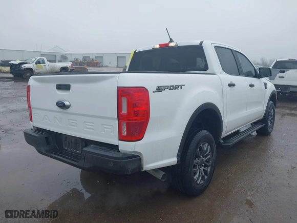 2022 Ford Ranger XL with VIN 1FTER4EH6NLD05672, listed as a IAAI auction lot 41435047 with 56,485 mi miles. Bid and sale history available at carsss.com. Image 4.