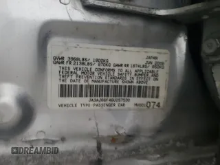 2006 Mitsubishi Lancer with VIN JA3AJ66F46U057530, listed as a Copart auction lot 87750605 with 180,243 mi miles and Salvage Title. Bid and sale history available at DreamBid. Image 12.