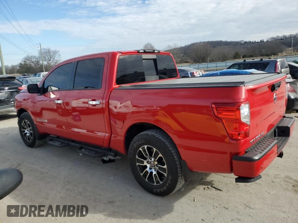 2021 Nissan Titan SV with VIN 1N6AA1EF7MN529875, listed as a Copart auction lot 85896334 with 39,815 mi miles and Clean title. Bid and sale history available at DreamBid. Image 2.