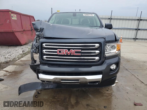 2016 GMC Canyon 4WD SLE with VIN 1GTG6CE36G1374456, listed as a Copart auction lot 52864115 with 63,892 mi miles and Salvage title. Bid and sale history available at DreamBid. Image 5.
