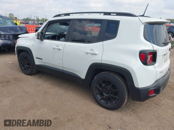 2020 Jeep Renegade Latitude with VIN ZACNJABB7LPL02453, listed as a IAAI auction lot 42276414 with 52,733 mi miles and . Bid and sale history available at DreamBid. Image 3.