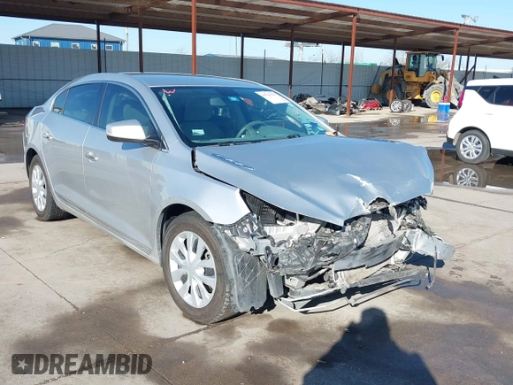 2010 Buick LaCrosse CX with VIN 1G4GB5EG6AF211869, listed as a IAAI auction lot 41765387 with 103,127 mi miles. Bid and sale history available at carsss.com. Image 1.