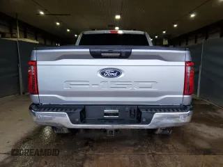 2024 Ford F-150 XLT with VIN 1FTFW3LD8RFA48252, listed as a Copart auction lot 51894425 with 46,217 mi miles and Clean Title. Bid and sale history available at carsss.com. Image 6.