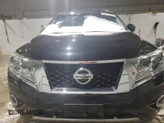 2016 Nissan Pathfinder SV with VIN 5N1AR2MM6GC619578, listed as a Copart auction lot 44746755 with 92,806 mi miles and Salvage Title. Bid and sale history available at carsss.com. Image 5.