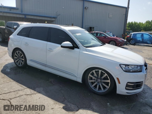 2017 Audi Q7 Prestige z VIN WA1VAAF74HD000563, wystawiony jako Copart lot #57664935 z przebiegiem 134 790 mil mil oraz Czysty tytuł • Clean title. Historia ofert i sprzedaży dostępna na DreamBid. Obrazek 4.