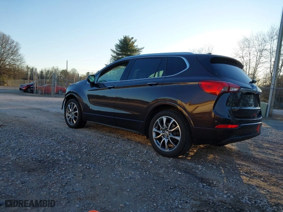 2020 Buick Envision Essence with VIN LRBFXCSA1LD184017, listed as a IAAI auction lot 41406153 with 45,183 mi miles. Bid and sale history available at carsss.com. Image 3.