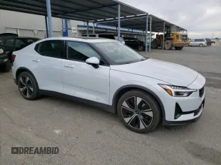 2023 Polestar 2 with VIN YSMEG3KA7PL131058, listed as a Copart auction lot 72282134 with 38,236 mi miles and Salvage Title. Bid and sale history available at carsss.com. Image 4.