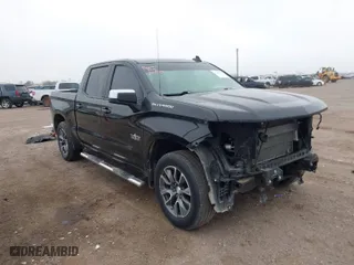 2019 Chevrolet Silverado 1500 LT with VIN 3GCPWCED2KG192403, listed as a IAAI auction lot 41549177 with 62,071 mi miles. Bid and sale history available at carsss.com. Image 1.