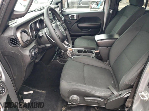 2021 Jeep Wrangler Unlimited Willys with VIN 1C4HJXDN2MW515423, listed as a Copart auction lot 55678745 with 42,169 mi miles and Salvage Title. Bid and sale history available at DreamBid. Image 7.