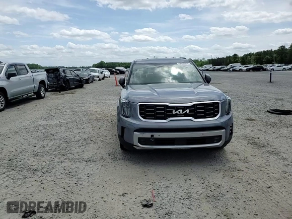 2023 Kia Telluride SX Prestige with VIN 5XYP5DGC7PG346252, listed as a Copart auction lot 52626825 with 78,382 mi miles and Salvage title. Bid and sale history available at DreamBid. Image 14.