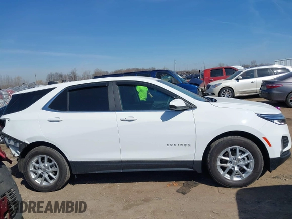 2024 Chevrolet Equinox LT with VIN 3GNAXKEG6RS127804, listed as a IAAI auction lot 41791748 with 14,540 mi miles. Bid and sale history available at carsss.com. Image 14.