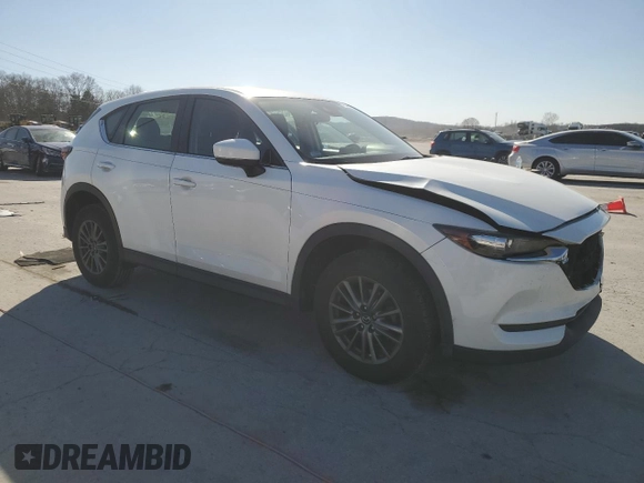 2017 Mazda CX-5 Sport with VIN JM3KFABL4H0135960, listed as a Copart auction lot 48343075 with 91,368 mi miles and Salvage Title. Bid and sale history available at carsss.com. Image 4.