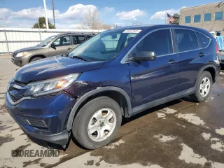 2015 Honda CR-V LX with VIN 2HKRM3H32FH556804, listed as a Copart auction lot 49347045 with 132,862 mi miles and Salvage Title. Bid and sale history available at carsss.com. Image 1.