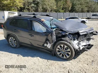 2023 Toyota RAV4 XLE Premium with VIN 2T3A1RFV4PW343764, listed as a Copart auction lot 76499994 with 0 mi miles and Salvage Title. Bid and sale history available at carsss.com. Image 4.