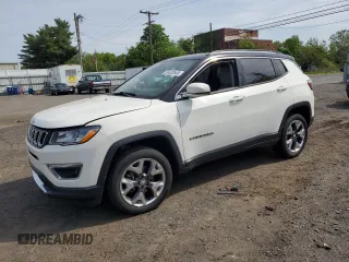 2020 Jeep Compass Limited z VIN 3C4NJDCB3LT216892, wystawiony jako Copart lot #56332645 z przebiegiem 34 008 mil mil oraz Szkoda całkowita • Salvage title. Historia ofert i sprzedaży dostępna na DreamBid. Obrazek 1.