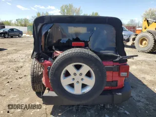 2008 Jeep Wrangler Unlimited X with VIN 1J4GA39138L615915, listed as a Copart auction lot 52391675 with 187,057 mi miles and Salvage Title. Bid and sale history available at carsss.com. Image 6.