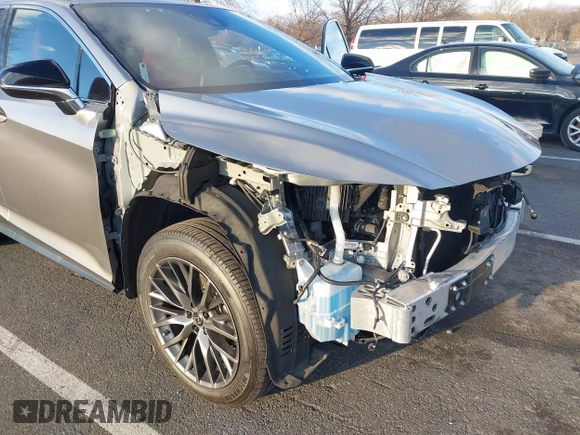2021 Lexus RX with VIN 2T2SZMDA6MC307463, listed as a IAAI auction lot 40955402 with 7,308 mi miles. Bid and sale history available at carsss.com. Image 18.