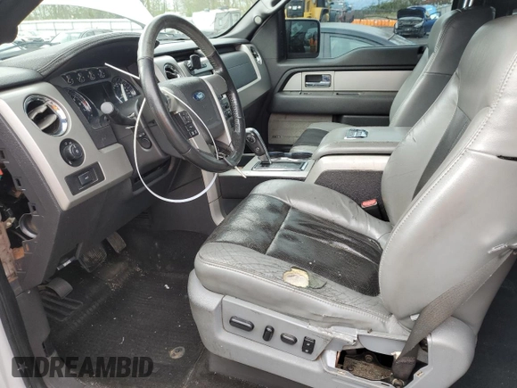 2011 Ford F-150 Lariat with VIN 1FTFW1E6XBFB53352, listed as a Copart auction lot 52419005 with 157,904 mi miles and Clean Title. Bid and sale history available at carsss.com. Image 7.