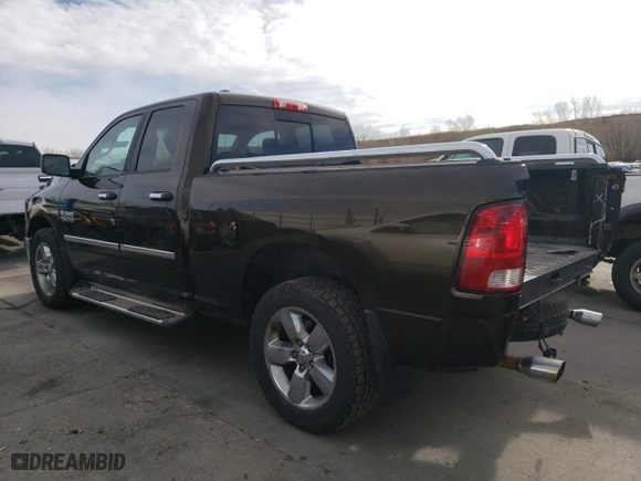 2013 Ram 1500 Big Horn with VIN 1C6RR7GTXDS635332, listed as a Copart auction lot 49640095 with 110,318 mi miles and Salvage Title. Bid and sale history available at carsss.com. Image 2.