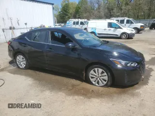 2024 Nissan Sentra S with VIN 3N1AB8BV1RY279812, listed as a Copart auction lot 50597575 with 18,585 mi miles and Salvage title. Bid and sale history available at DreamBid. Image 4.