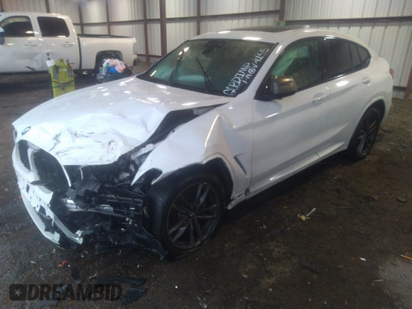 2020 BMW X4 M40i with VIN 5UX2V5C04L9C04255, listed as a IAAI auction lot 41574802 with 35,101 mi miles and . Bid and sale history available at DreamBid. Image 18.