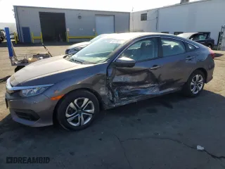 2018 Honda Civic Sedan LX with VIN 2HGFC2F54JH575720, listed as a Copart auction lot 42726195 with 19,212 mi miles and Salvage Title. Bid and sale history available at carsss.com. Image 1.
