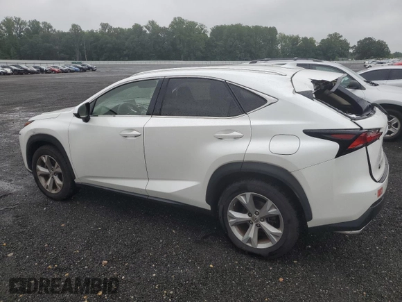 2017 Lexus NX 200t with VIN JTJBARBZ9H2130085, listed as a Copart auction lot 62572245 with 62,976 mi miles and Salvage title. Bid and sale history available at DreamBid. Image 2.