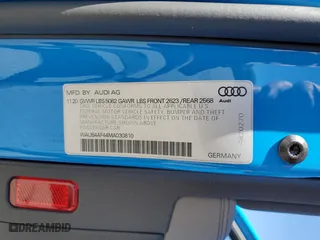 2021 Audi S4 Premium Plus with VIN WAUB4AF44MA030810, listed as a Copart auction lot 68655083 with 12,299 mi miles. Bid and sale history available at carsss.com. Image 13.