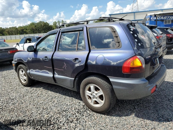 2004 Hyundai Santa Fe GLS with VIN KM8SC13D34U783684, listed as a Copart auction lot 73869284 with 109,737 mi miles and Salvage Title. Bid and sale history available at carsss.com. Image 2.