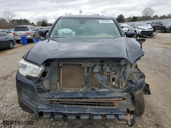 2023 Toyota Tacoma 4WD SR with VIN 3TYCZ5ANXPT113315, listed as a Copart auction lot 43468525 with 58,873 mi miles and Salvage Title. Bid and sale history available at carsss.com. Image 5.
