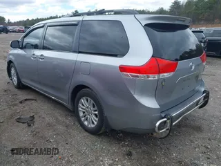 2012 Toyota Sienna XLE AAS with VIN 5TDYK3DC5CS260236, listed as a IAAI auction lot 41861457 with 123,530 mi miles and . Bid and sale history available at DreamBid. Image 3.