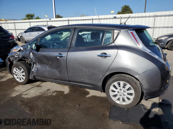 2017 Nissan LEAF SL with VIN 1N4BZ0CP8HC300957, listed as a Copart auction lot 74267414 with 53,594 mi miles and Salvage Title. Bid and sale history available at carsss.com. Image 2.