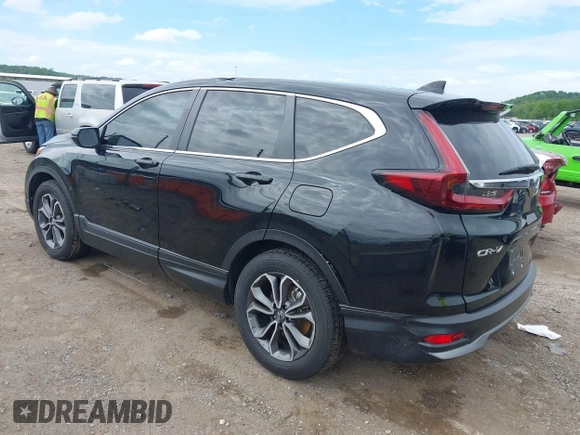 2021 Honda CR-V EX-L with VIN 2HKRW1H84MH424182, listed as a IAAI auction lot 42105121 with 56,672 mi miles and . Bid and sale history available at DreamBid. Image 3.