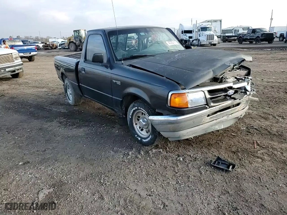 1995 Ford Ranger Splash with VIN 1FTCR10A4SPA56258, listed as a Copart auction lot 43721815 with 189,300 mi miles and Salvage Title. Bid and sale history available at carsss.com. Image 11.