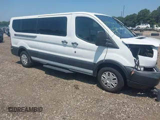 2017 Ford Transit XL with VIN 1FBZX2YM8HKB17769, listed as a IAAI auction lot 42772712 with 55,709 mi miles and . Bid and sale history available at DreamBid. Image 1.