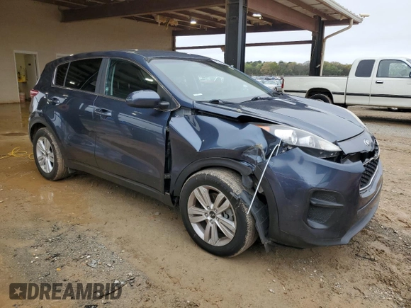 2017 Kia Sportage LX with VIN KNDPM3AC6H7208352, listed as a Copart auction lot 50790265 with 128,055 mi miles and Salvage Title. Bid and sale history available at carsss.com. Image 4.