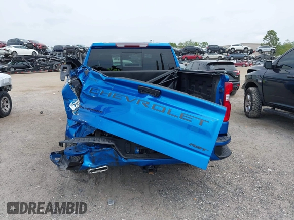 2023 Chevrolet Silverado 1500 RST with VIN 1GCUDEED9PZ188313, listed as a IAAI auction lot 41869940 with 27,342 mi miles and . Bid and sale history available at DreamBid. Image 6.