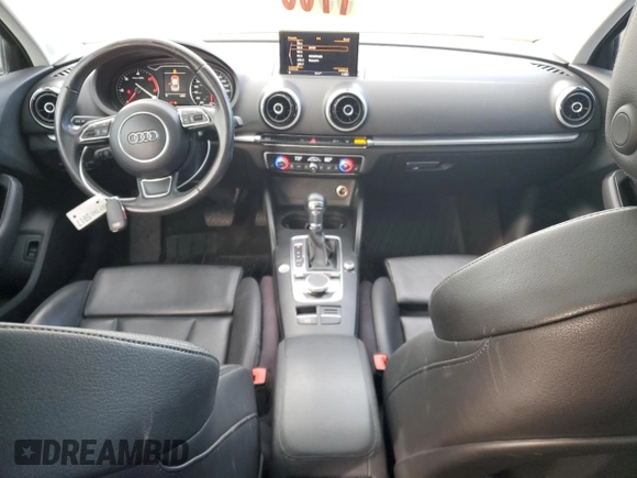 2015 Audi A3 2.0 TDI Premium Plus with VIN WAUCJGFF0F1079345, listed as a Copart auction lot 77669334 with 59,557 mi miles and Salvage Title. Bid and sale history available at carsss.com. Image 8.