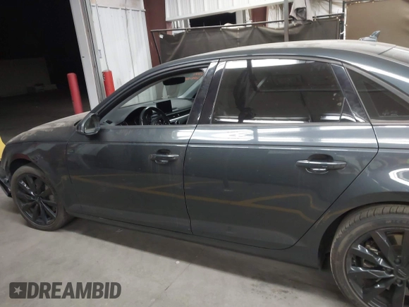 2017 Audi A4 Premium with VIN WAUGNAF43HA040334, listed as a IAAI auction lot 41947631 with 102,544 mi miles. Bid and sale history available at carsss.com. Image 14.